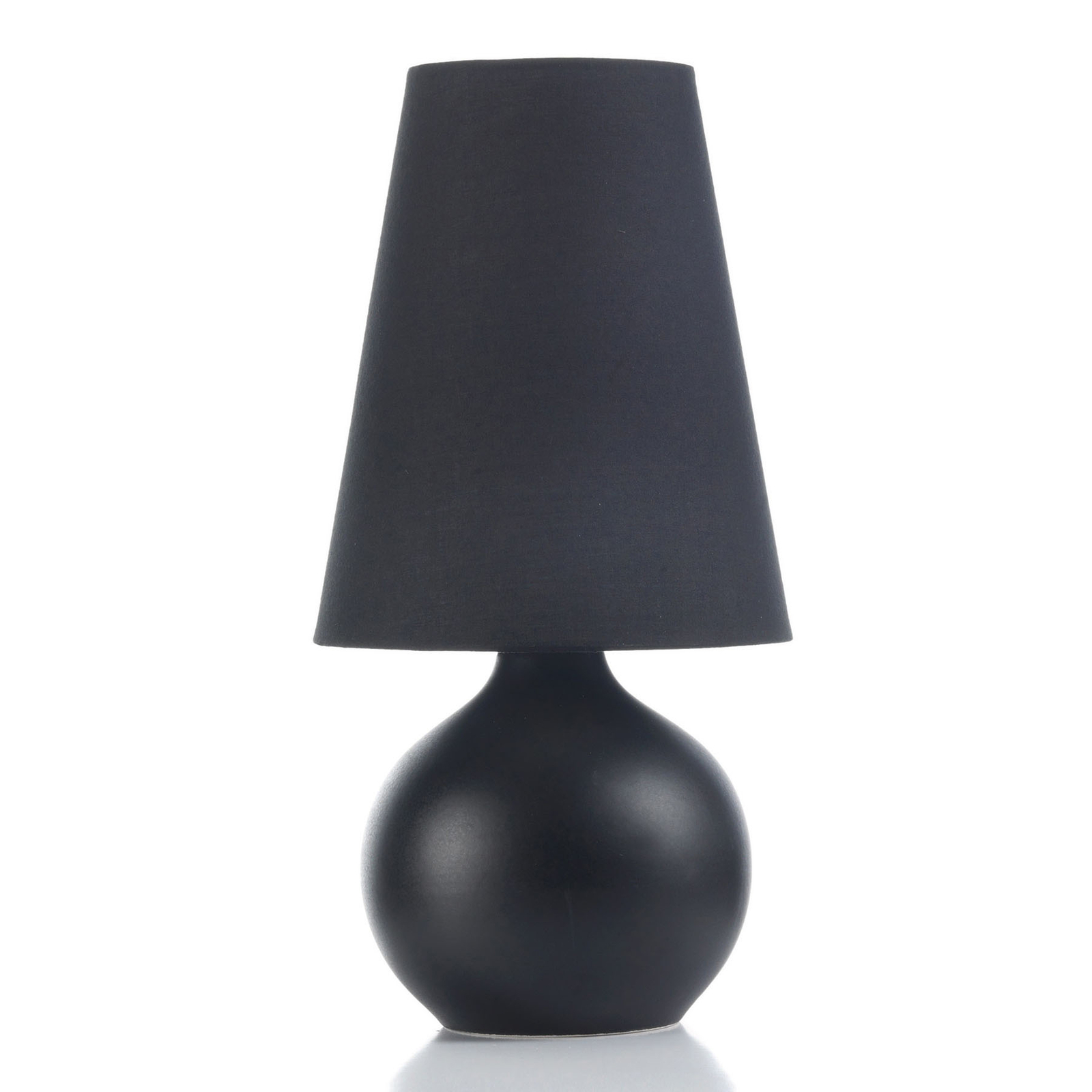 Tafellamp Sfera, hoogte 44 cm, zwart