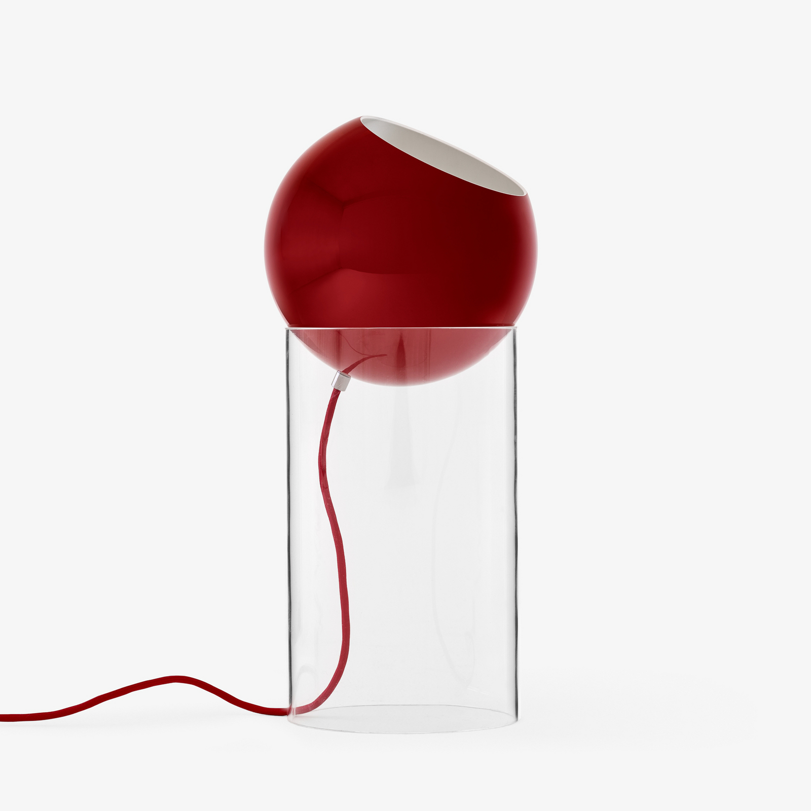 Topan VP14 Lampadaire rouge vermillon E27 - &Tradition