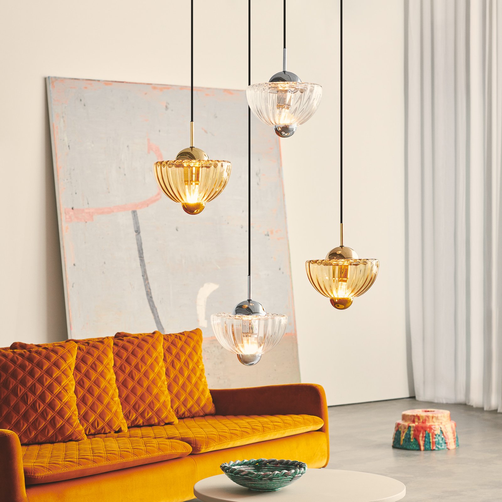 Lotus Suspension Clear - Design By Us