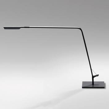 Vibia Flex graphitgraue LED-Tischleuchte m. Dimmer