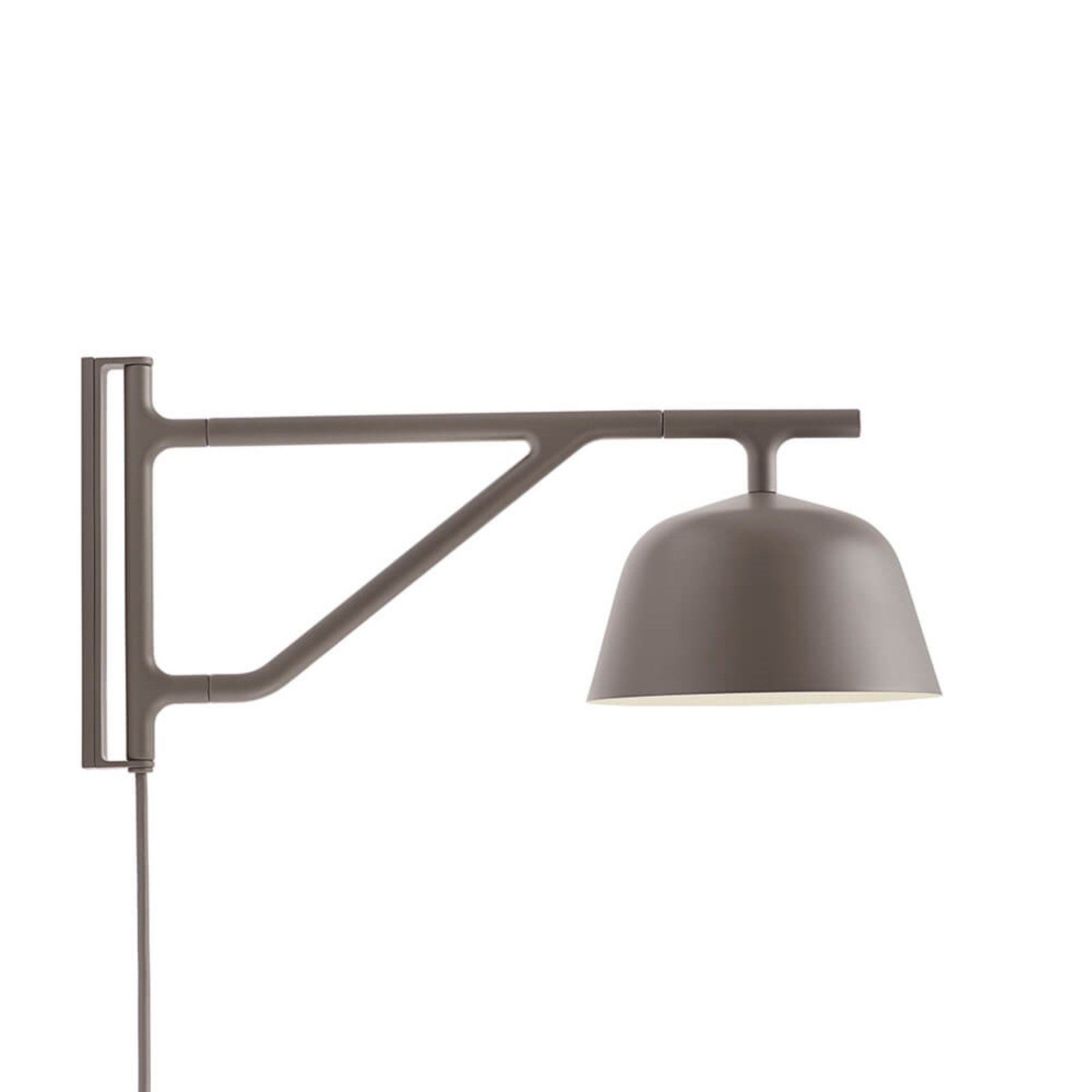 Ambit Aplique de Pared Gris Pardo - Muuto