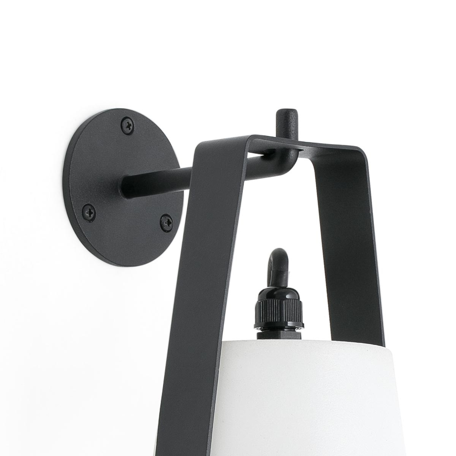 FARO BARCELONA Wand hook for the Cat outdoor light, aluminium