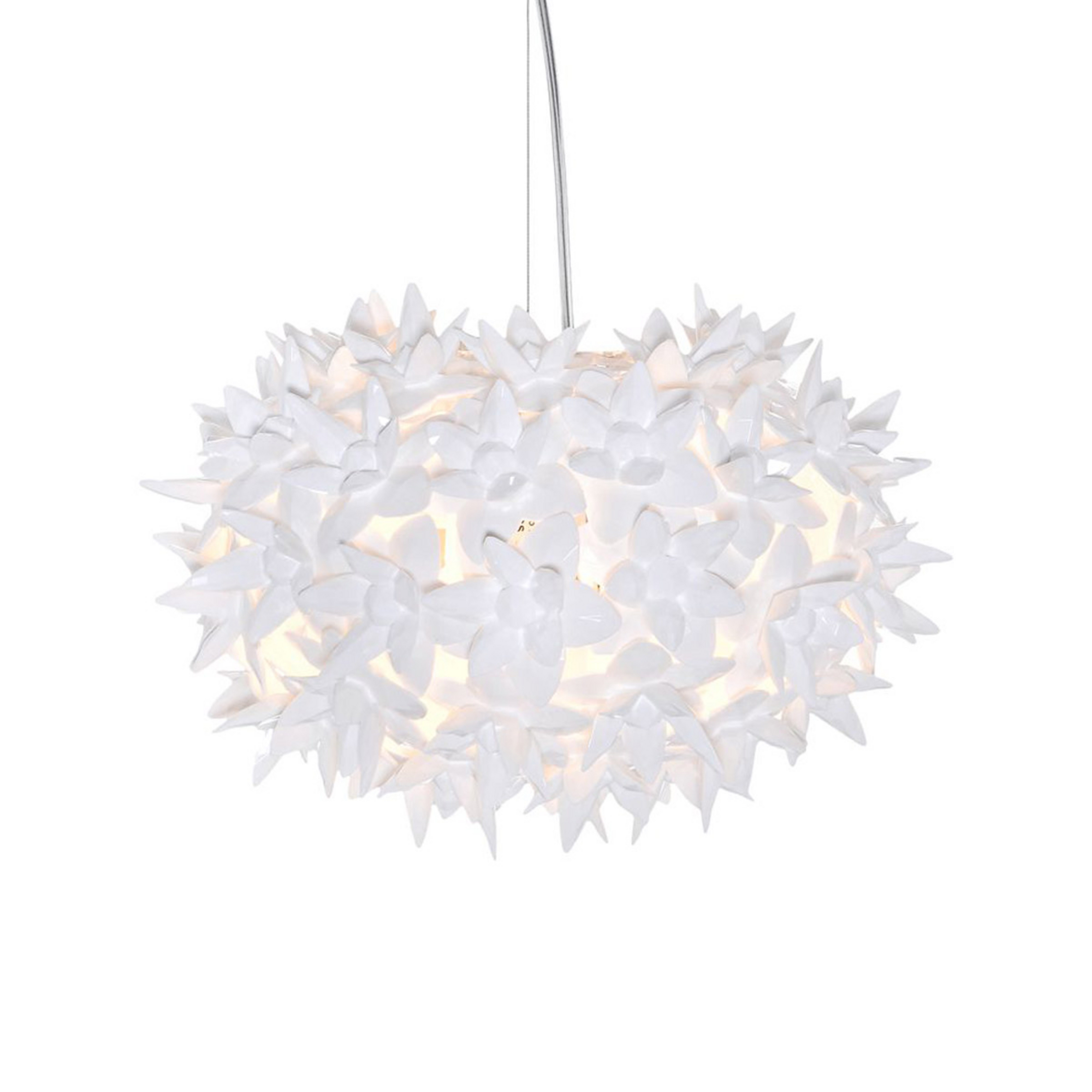 Kartell Bloom S2 LED-Hängeleuchte G9, weiß