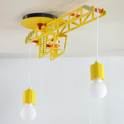 Plafonnier Bodo en forme de grue