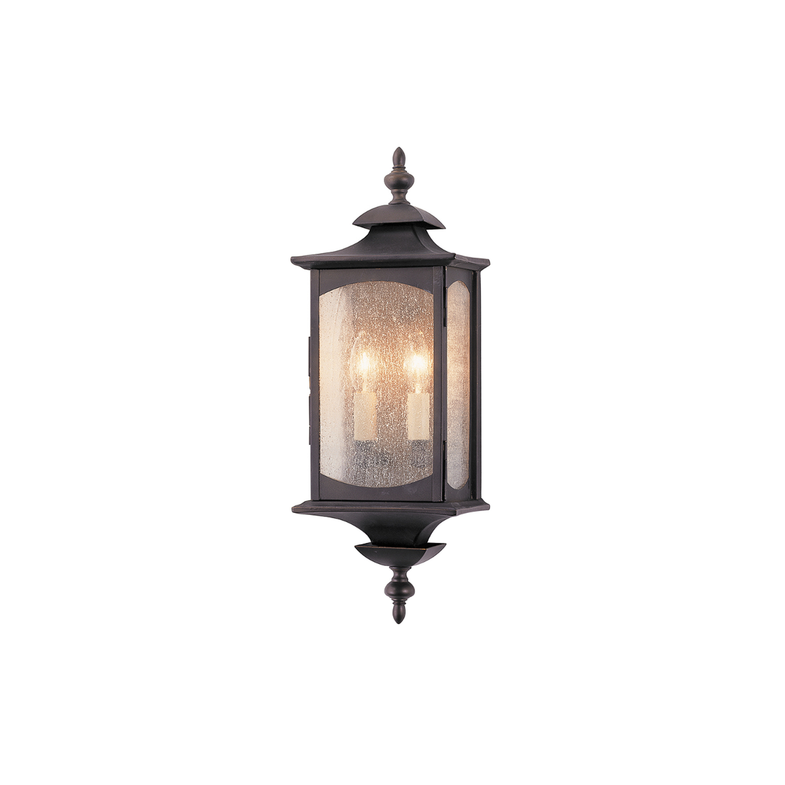 Market Square 2 outdoor wall lamp, bronze