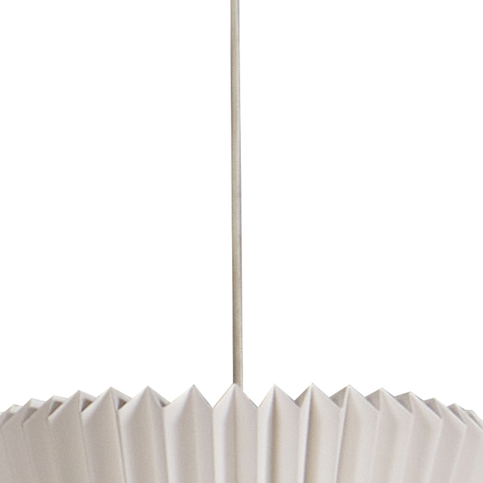 Lindby κρεμαστό φωτιστικό Magali, λευκό, χαρτί, Ø 45 cm, E27