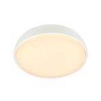 LED-taklampa Nikan, matt vit, Ø 28,5 cm, 3 000 K