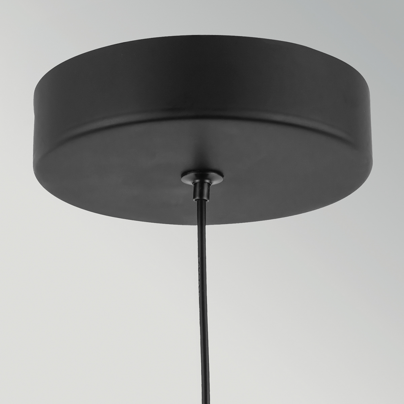 LED-Hängelampe Arden, schwarz matt, Ø 15 cm, Metall, dimmbar LED-Hängelampe Arden, schwarz matt, Ø 15 cm, Metall, dimmbar
