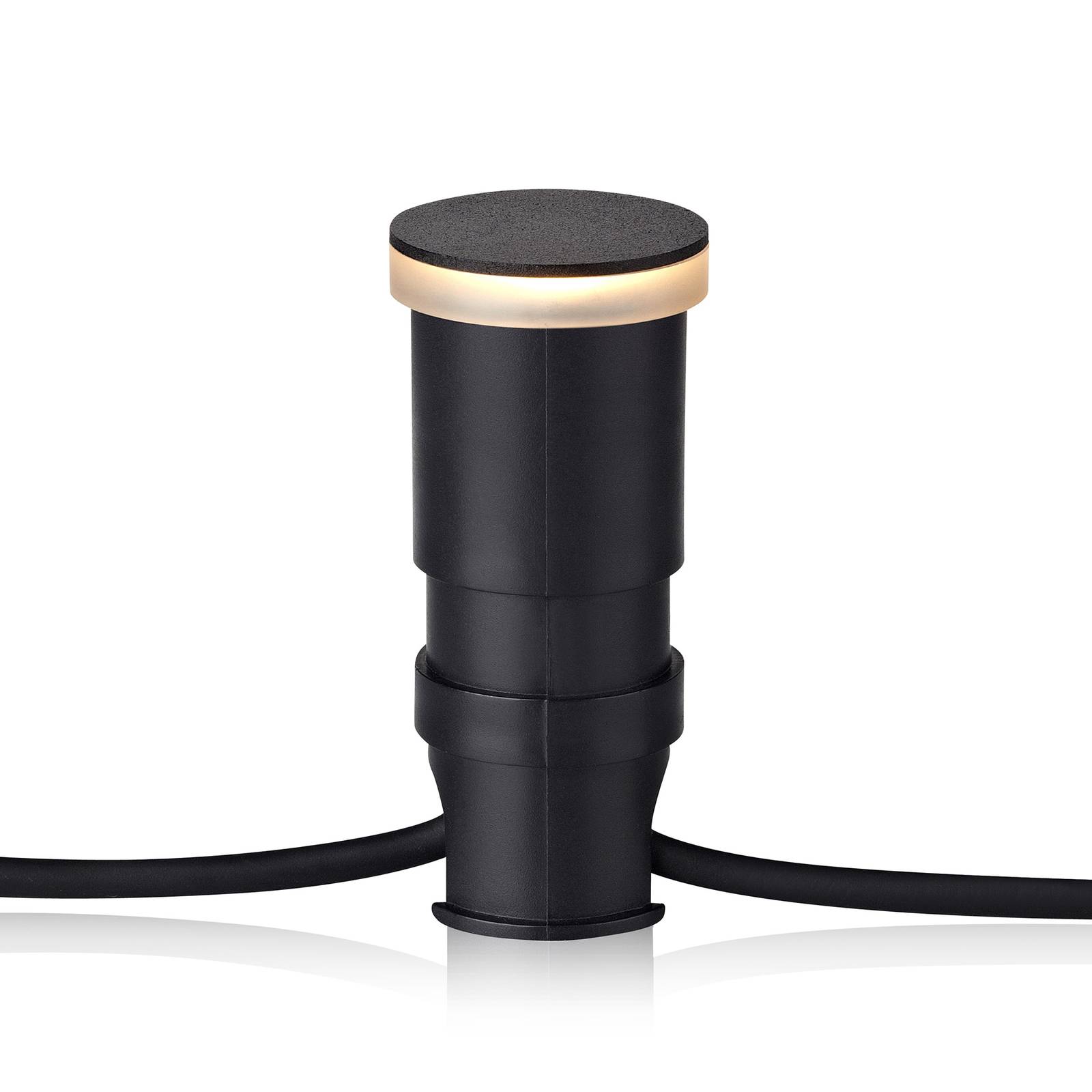 Garden 24 Decklight schwarz 3W seitlich Licht kaufen | Lampenwelt.de