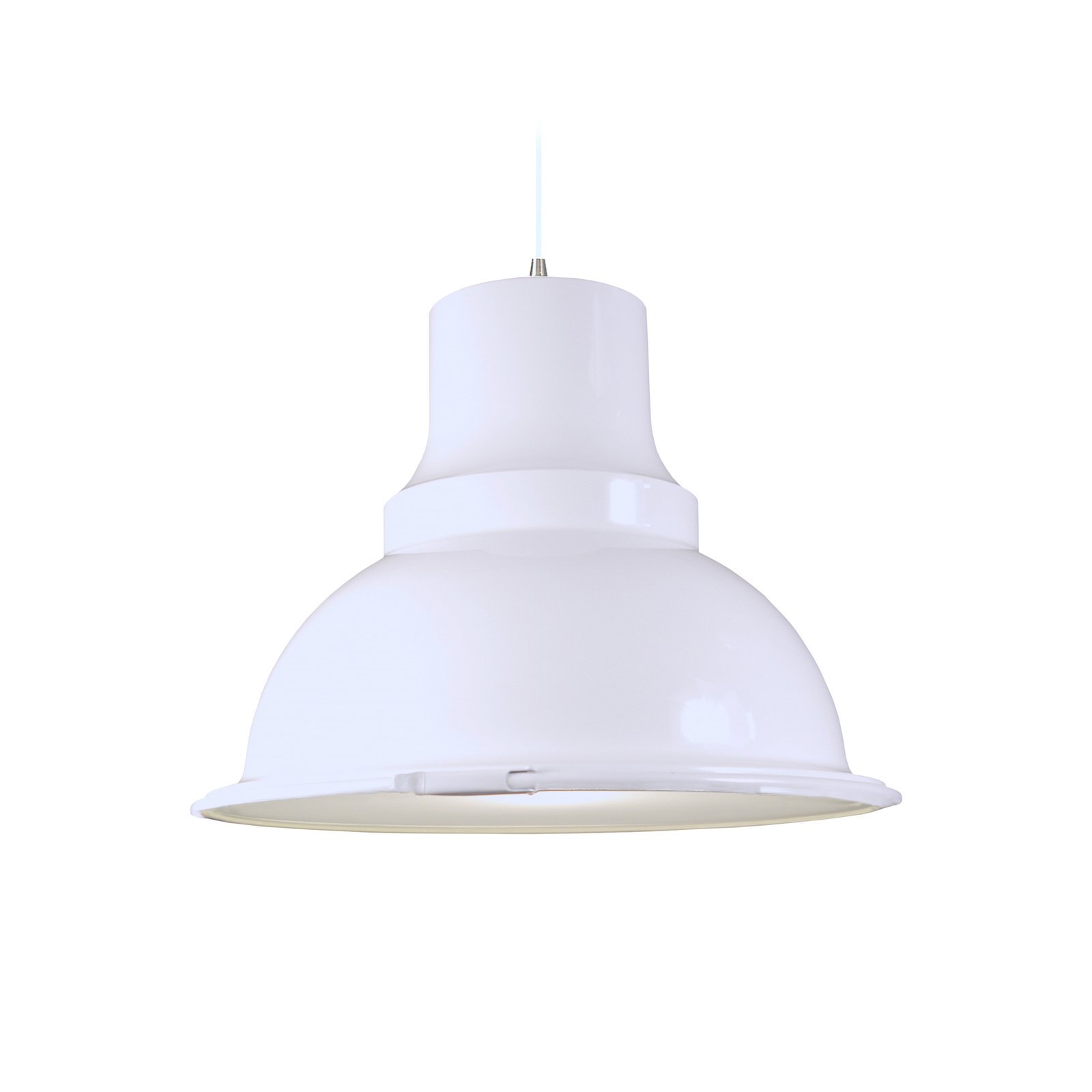 Aluminor Loft pendant light, Ø 39 cm, white