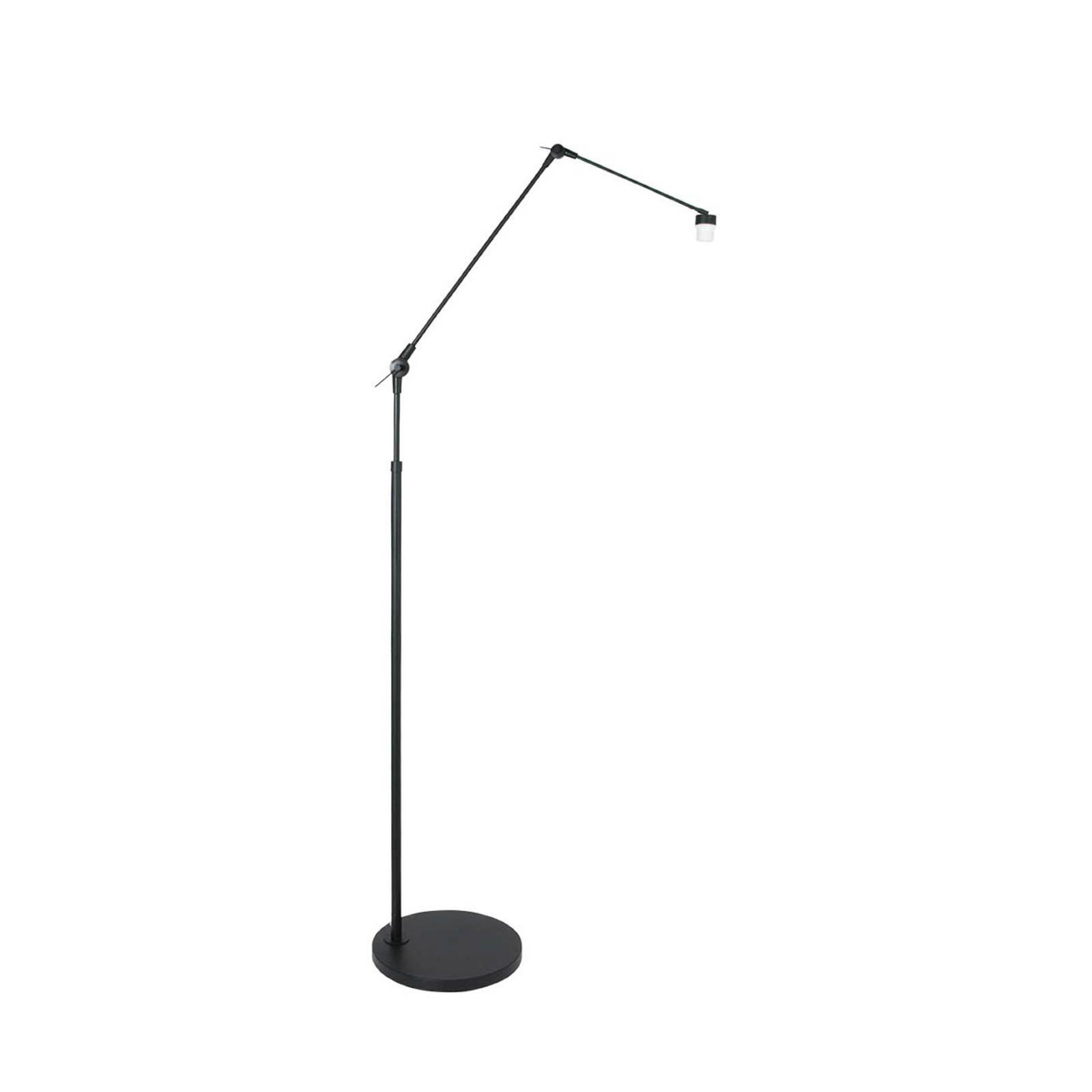 Vloerlamp Prestige Chic zwart/bruin, hoogte 250 cm, kurk