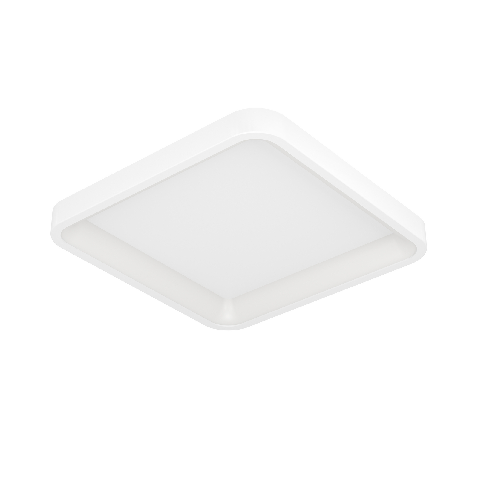 EGLO connect Smart-LED Deckenleuchte Loretello-Z, eckig,weiß