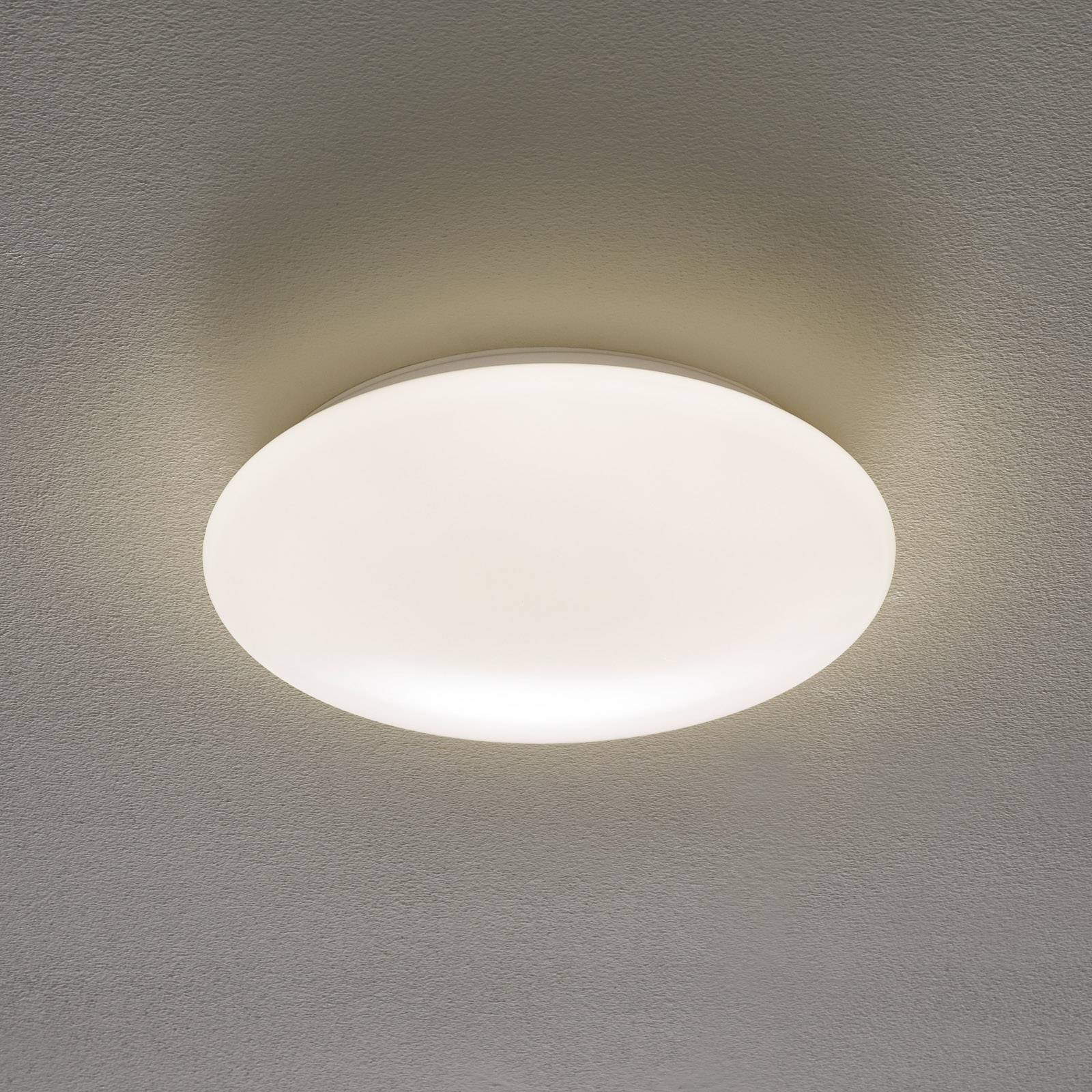 Porz LED-loftlampe IP44 HF-sensor hvid