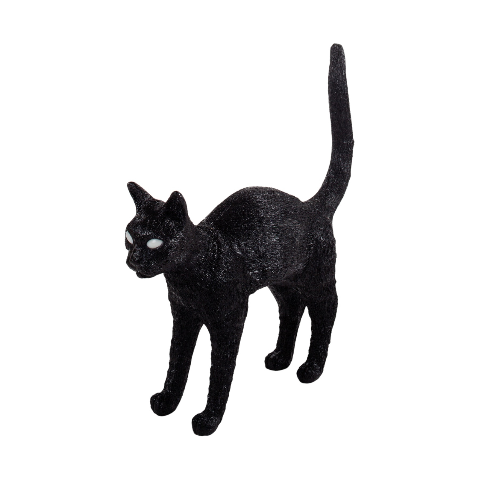 SELETTI Jobby the Cat LED-Dekotischlampe, Akku USB