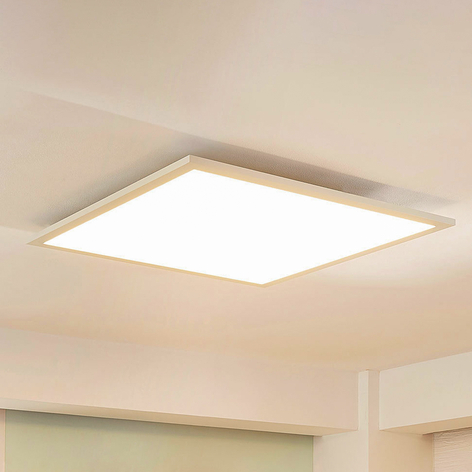 Arcchio Lysander panel LED, CCT, 62 cm, blanco