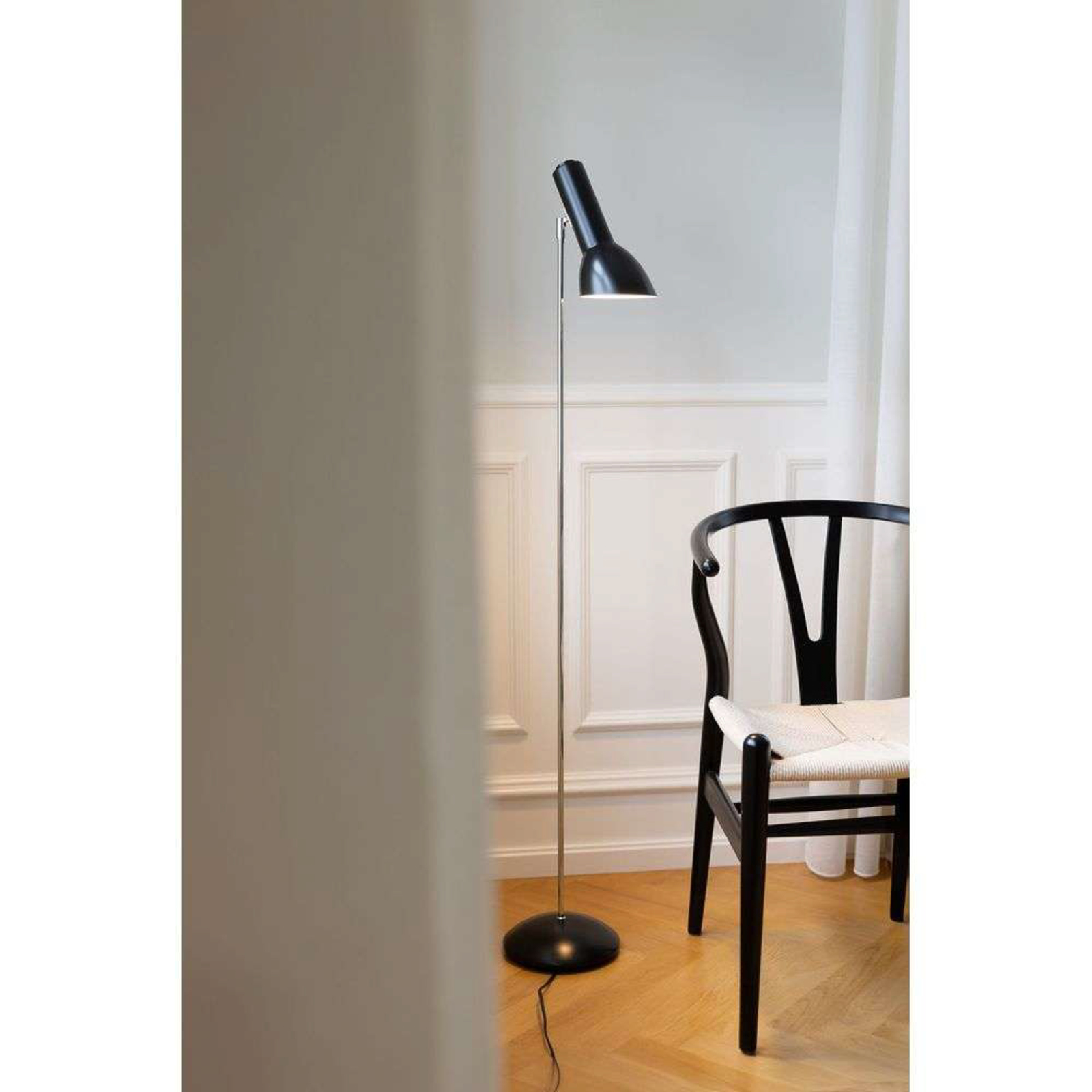 Oblique Lampadar Olive Green/Brass - CPH Lighting