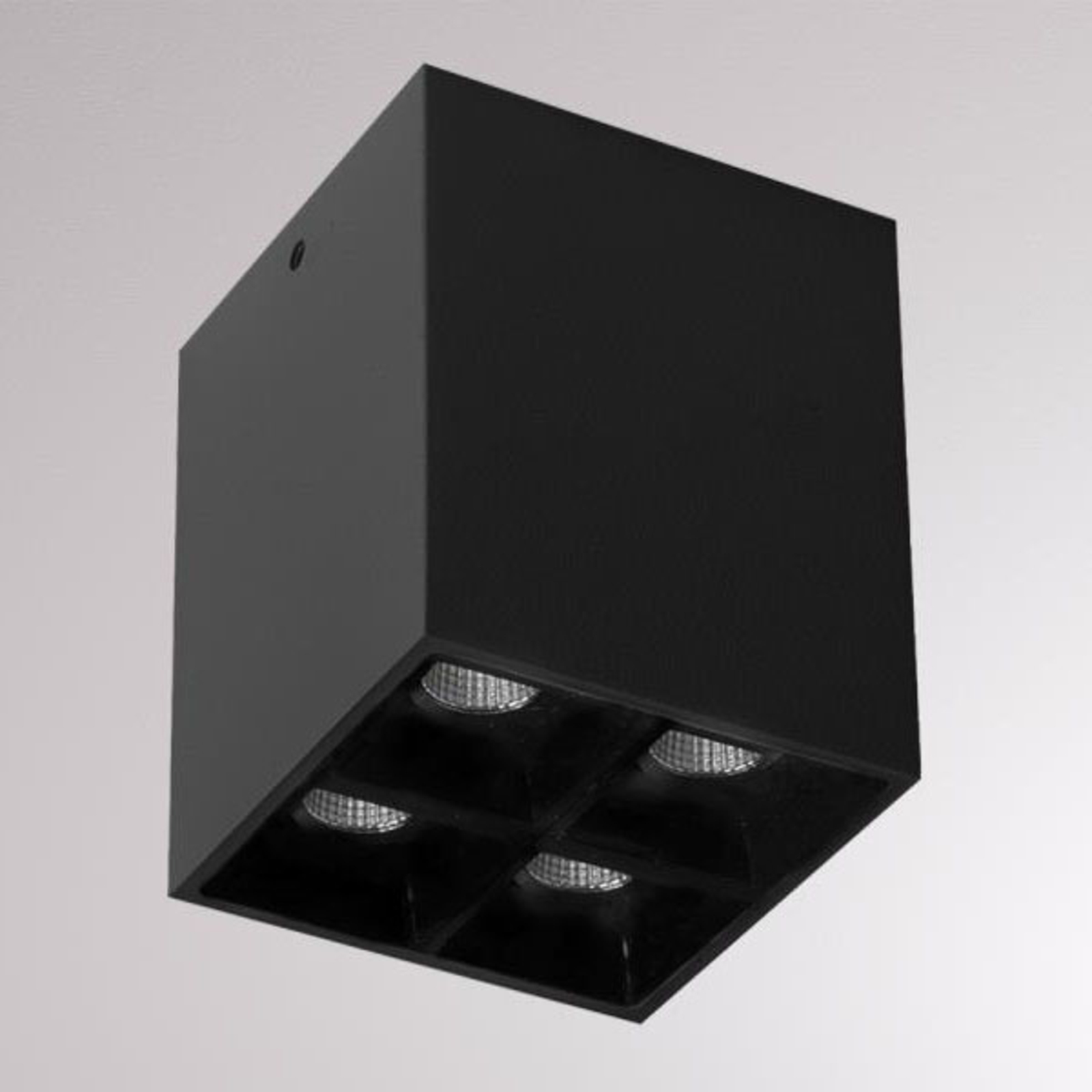 Liro foco de techo LED negro 34° 3.000 K