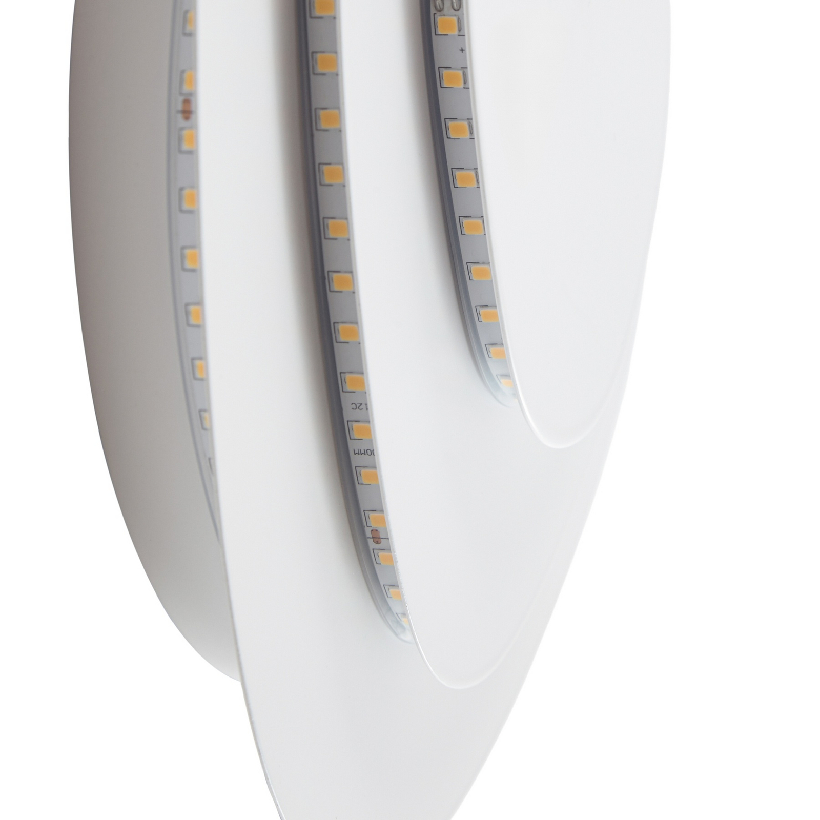 Lindby LED-seinävalaisin Delar, valkoinen, 25 x 25 cm, himmennettävä
