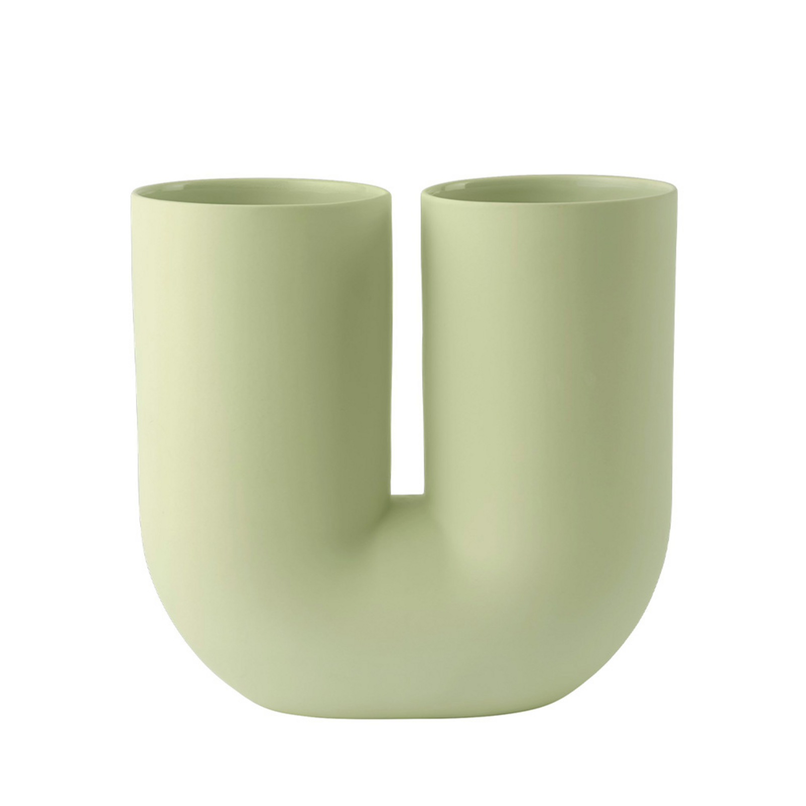 Kink Vase H26,3 Ljus Grön - Muuto