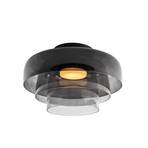 LEDS-C4 LED plafondlamp Levels Plafond, zwart, 3-voudig, CCT