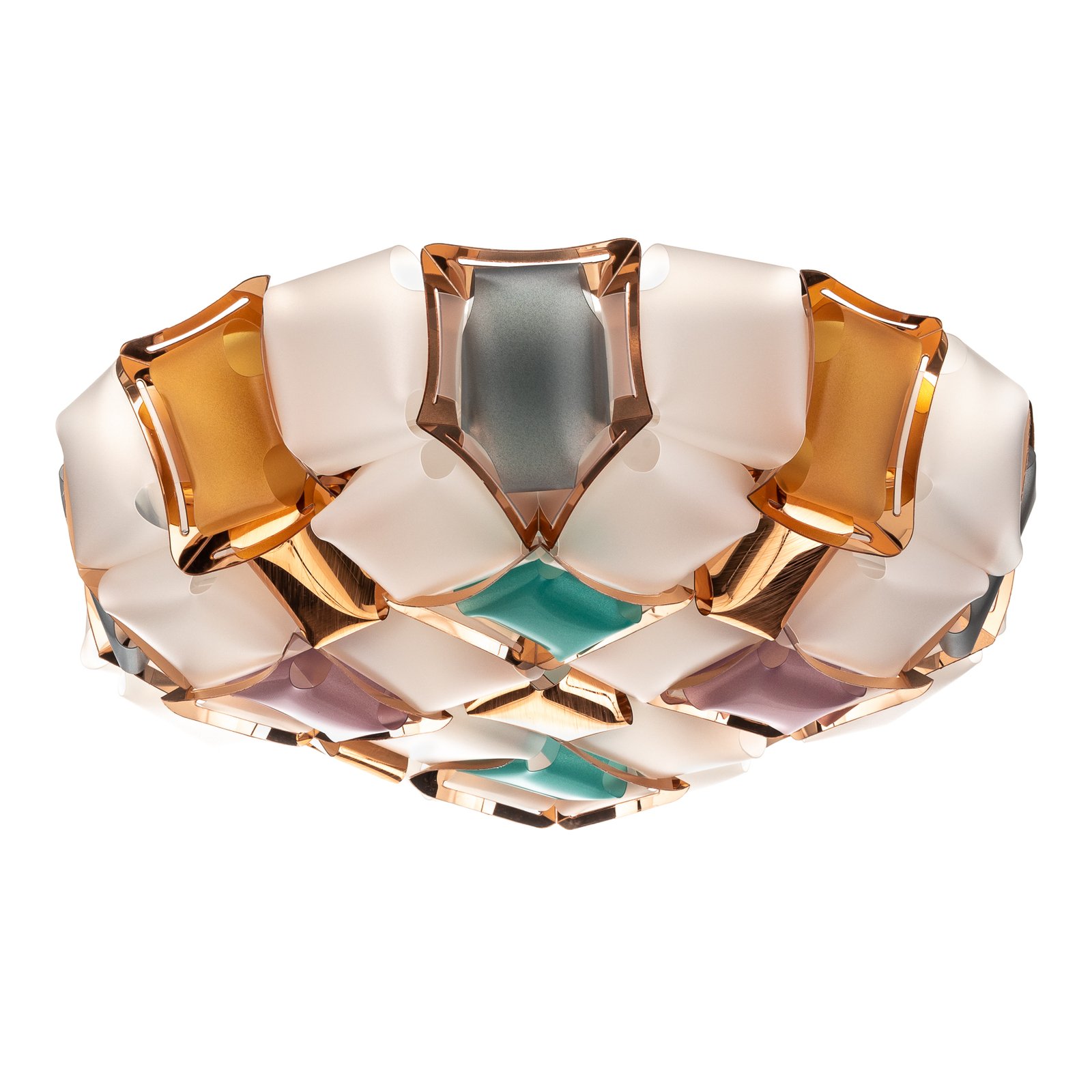 Slamp Mida ceiling light, 50 cm, gemstone look