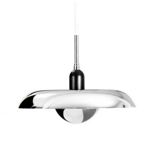 Lampada A Sospensione Moderna – Cromata, 48W LED, 5200 Lumen, 4000K, Con Cristalli Di Vetro