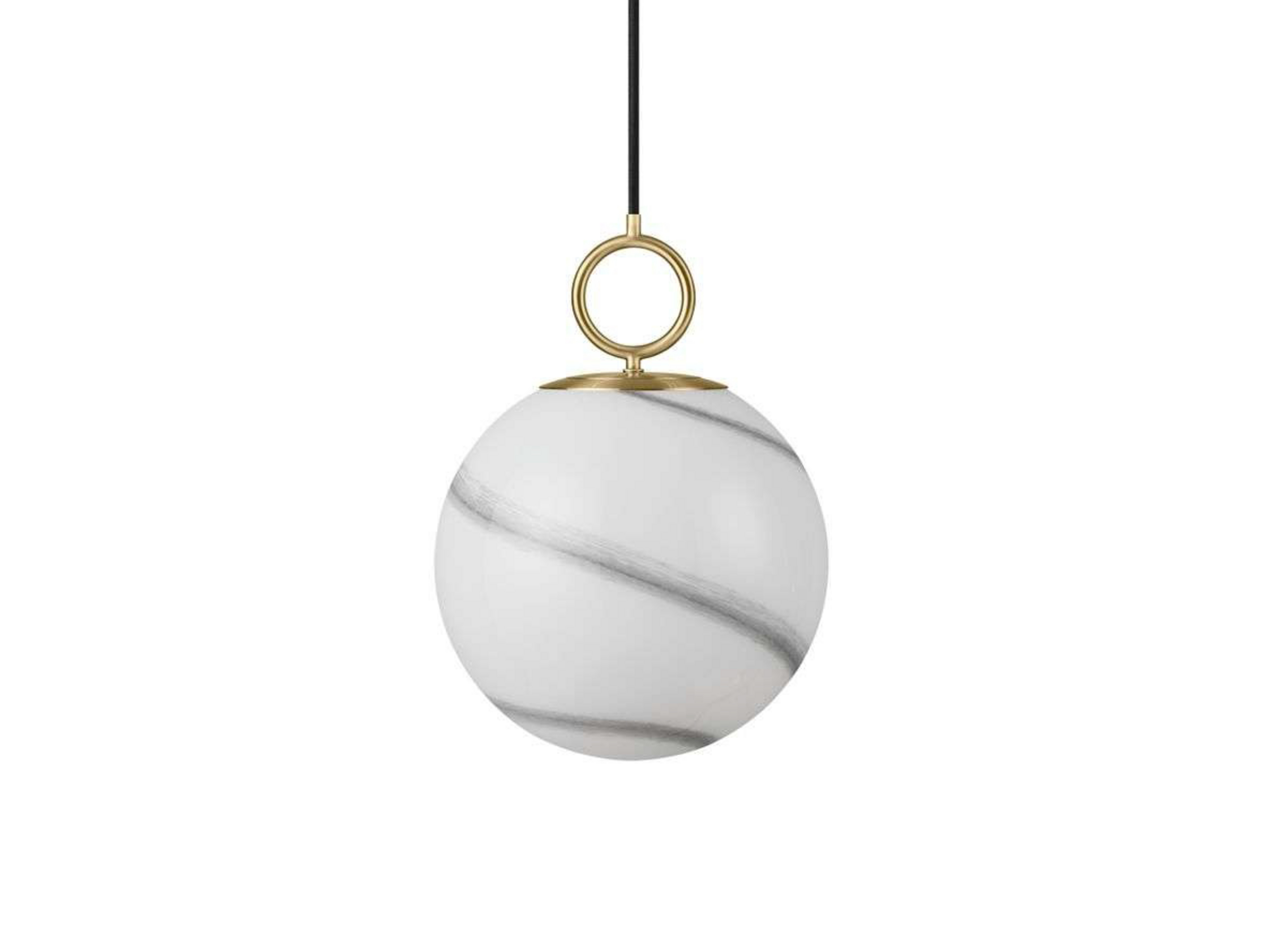 Stockholm Suspension Ø25 Marble Grey - Halo Design