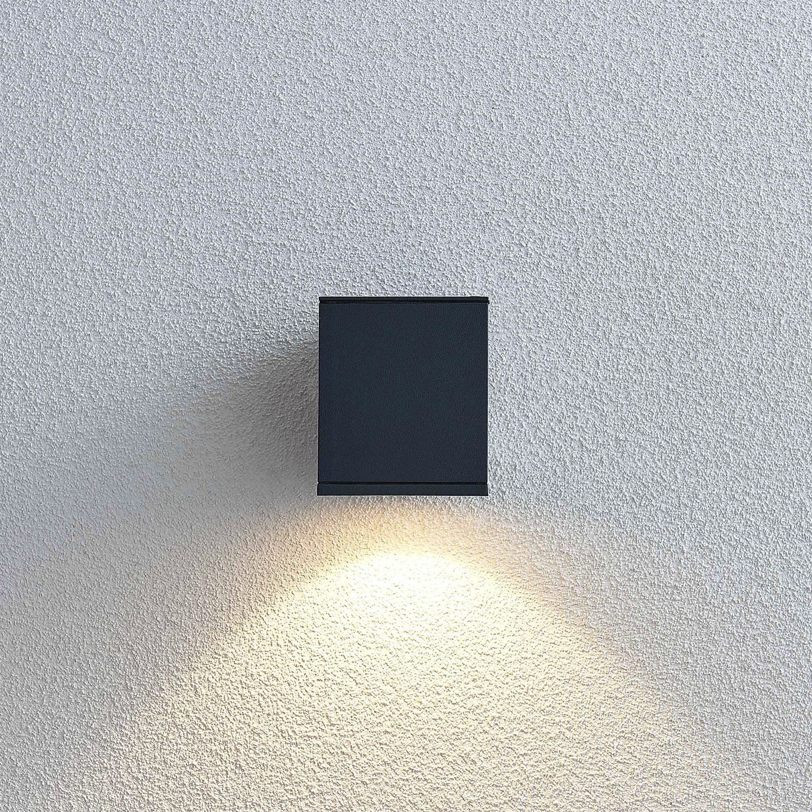 Udendørs LED-væglampe Mekita, en lyskilde