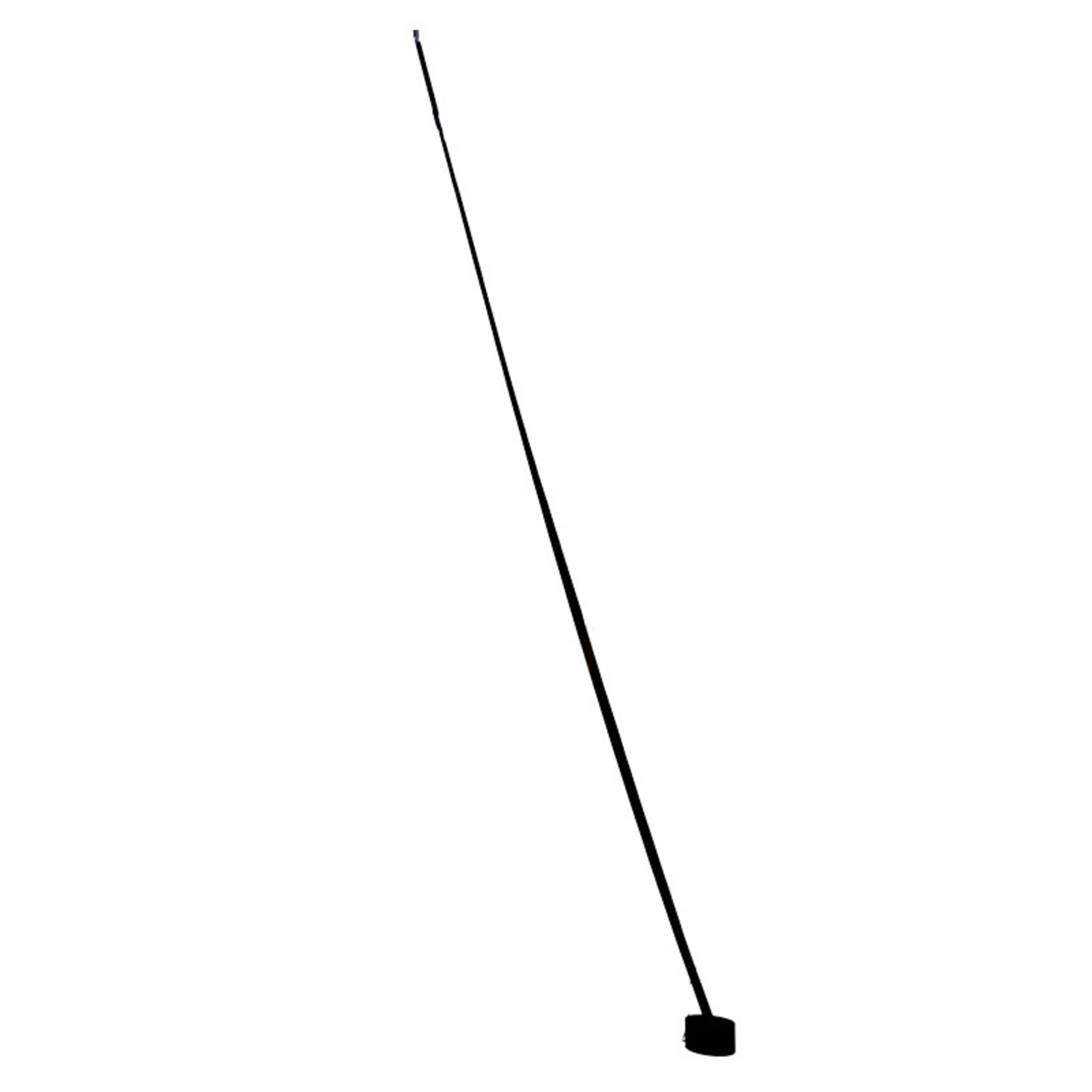 Martinelli Luce Elastica band-vloerlamp, zwart