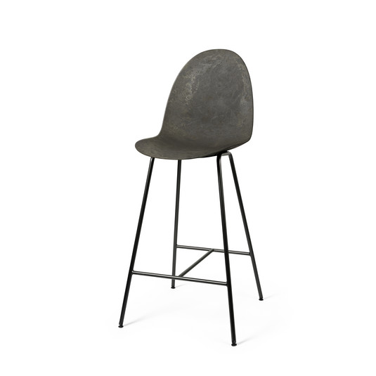 Taburete de bar Eternity, marrón, acero, altura 111,5 cm - Mater