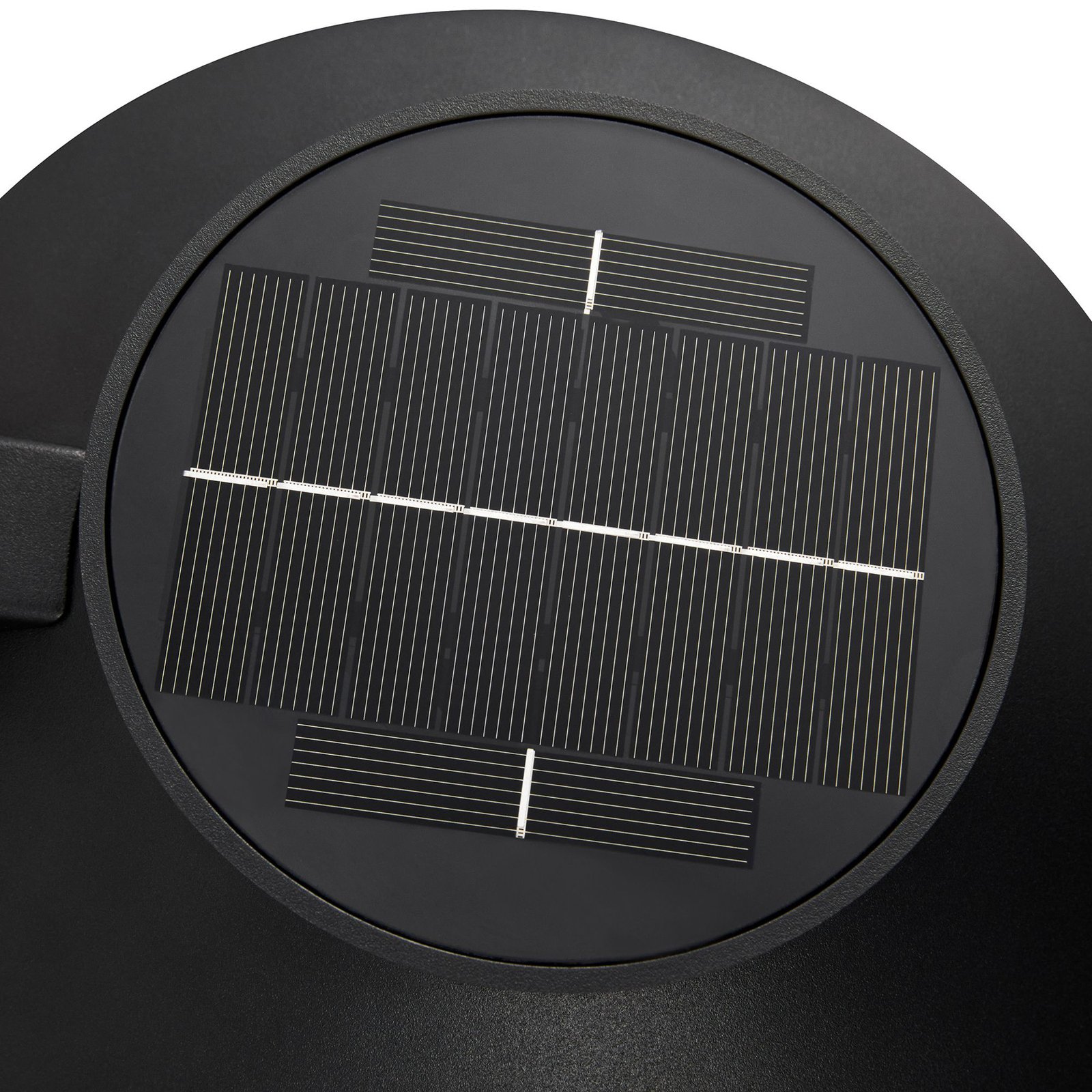 Justina Solar Outdoor Wall Lamp Black - Nordlux
