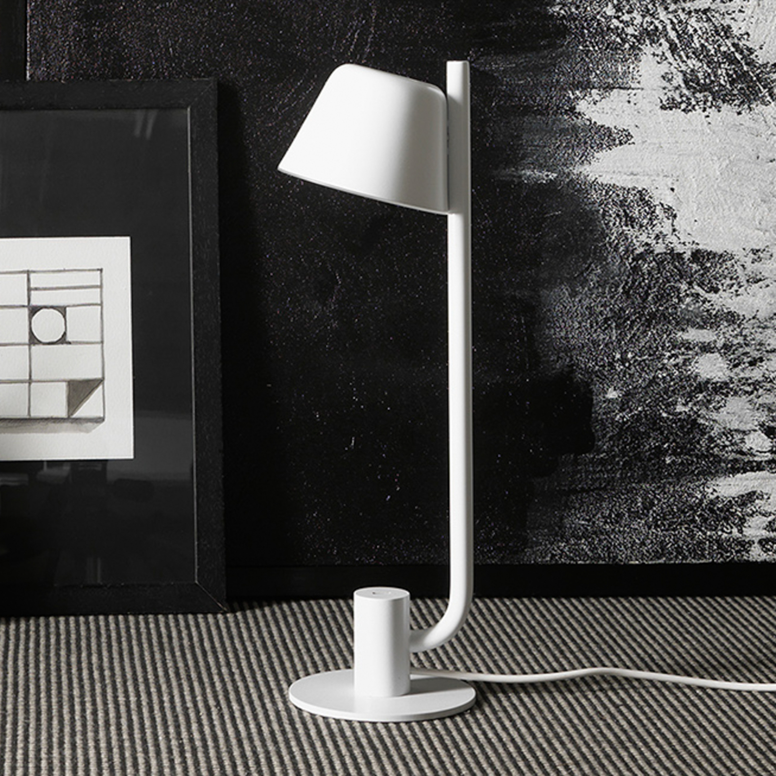 Prandina Bima T1 USB LED-Tischleuchte, weiß