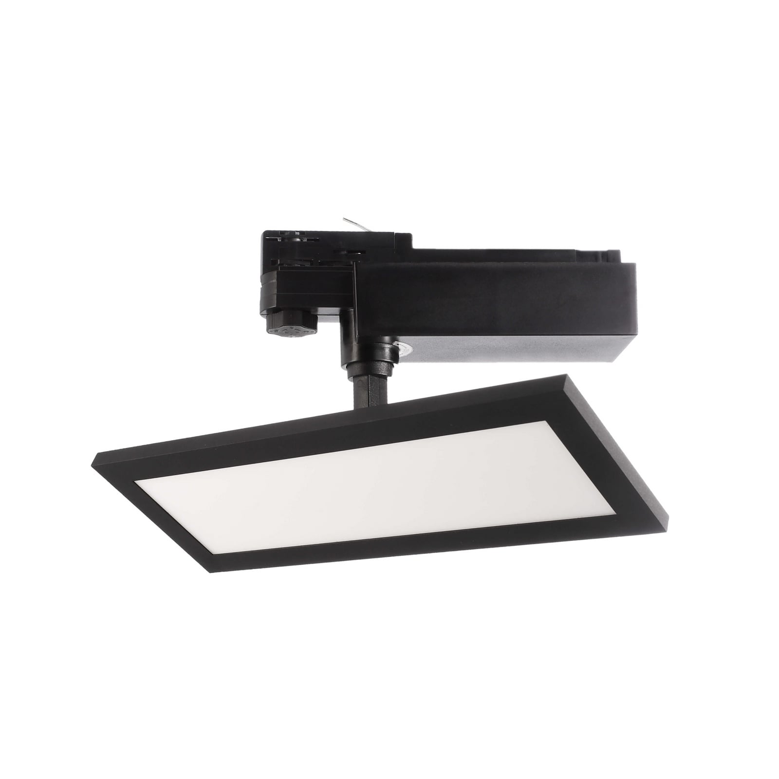 Led Panel Setailed LED panel track light, 3-phase, on/off | Lights.co.uk
