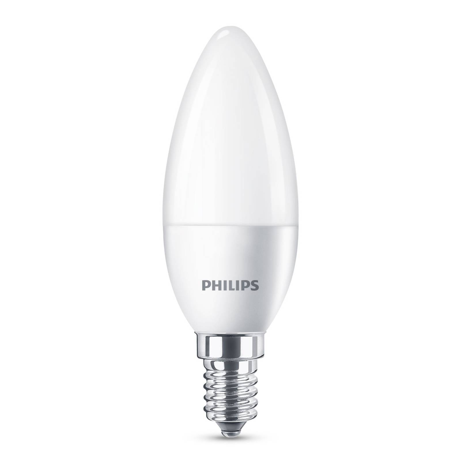 Philips ampoule LED E14 B35 5 W mate x4