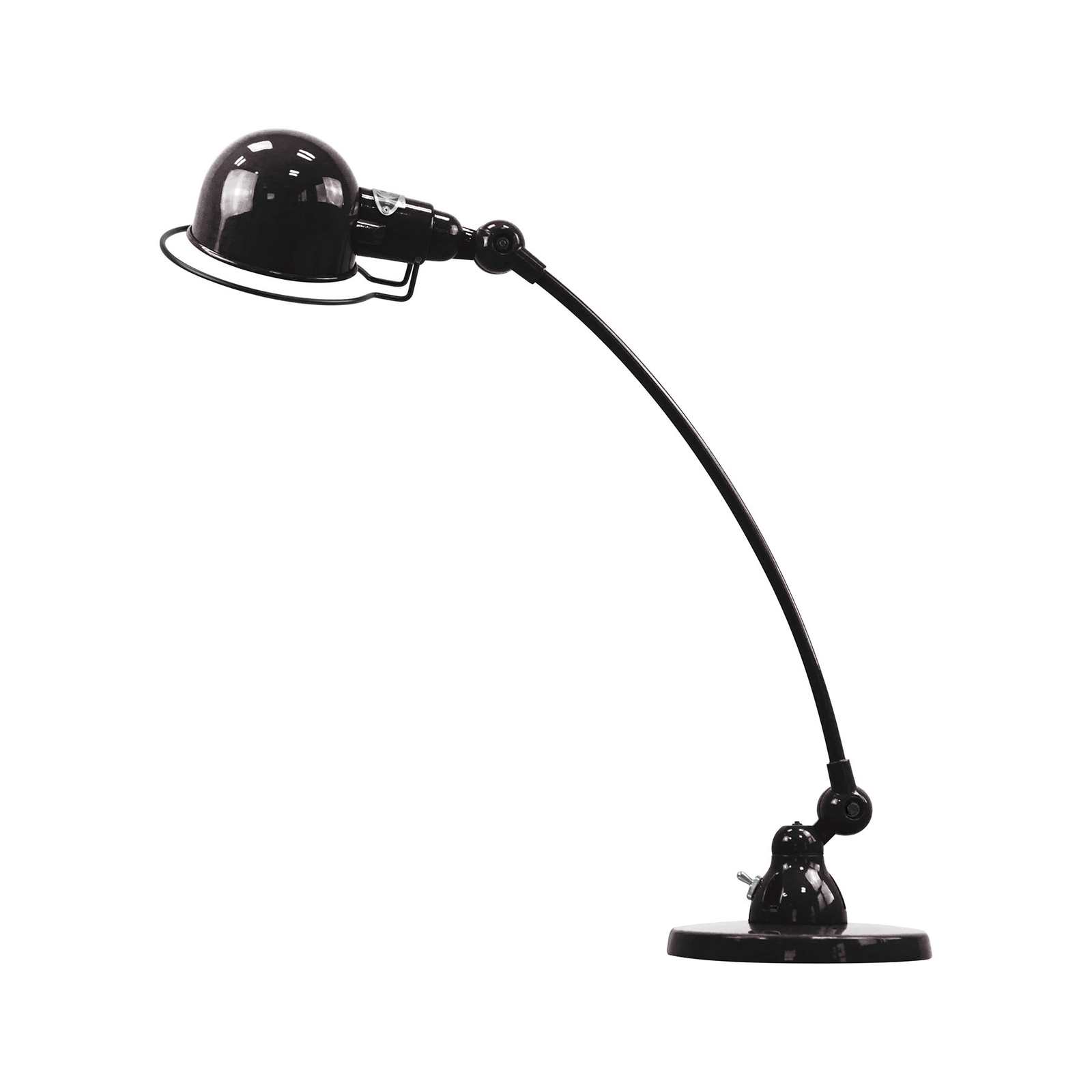Jieldé Signal SIC400 bordlampe, fod, 1 arm, sort