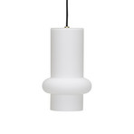 Pilule Down hänglampa, mattvit, Ø 15 cm – Hübsch