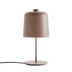 Luceplan Zile table lamp brick red, height 42 cm