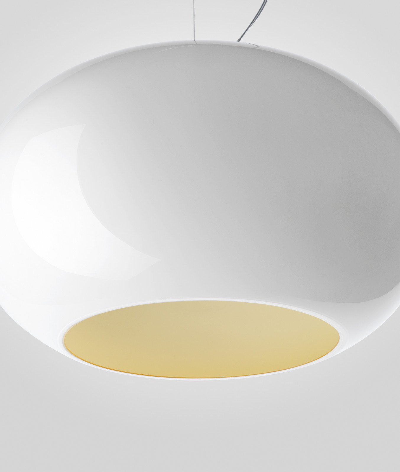 Buds 3 Pendelleuchte 3,4m Warm Weiß Foscarini - Esszimmer - Glas