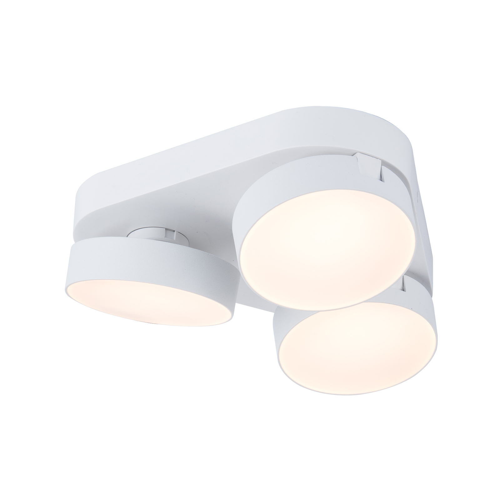 Spot sufitowy LED Stanos, CCT, 3-punktowy, biały