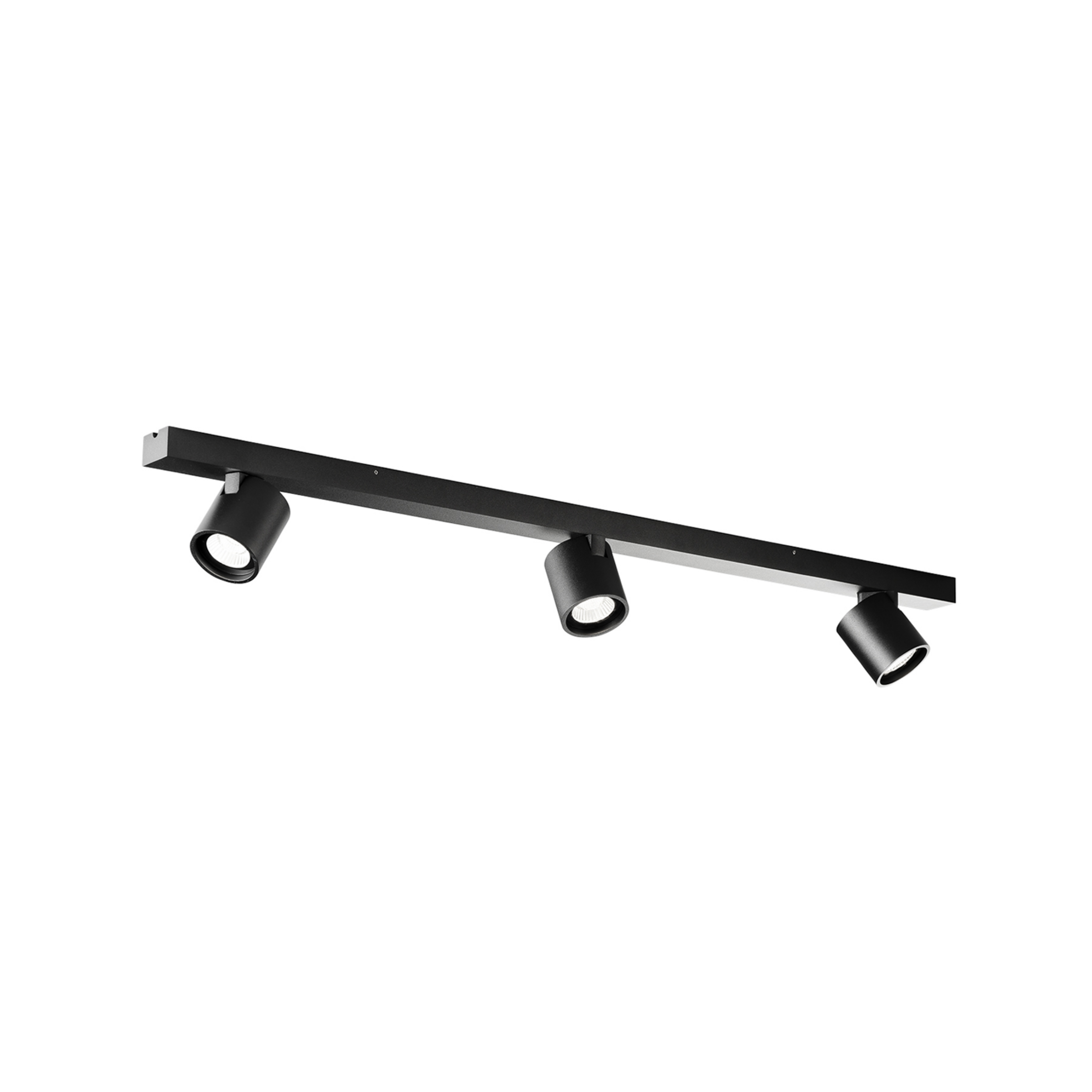 Focus L900 LED spot, black, 90 cm, CCT, 3-bulb - Light-Point