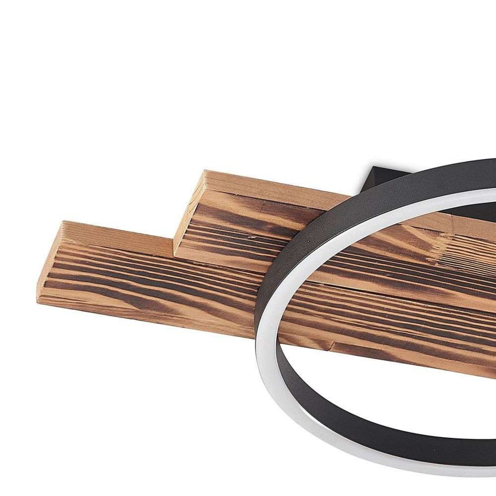 Sentoa LED Deckenleuchte L100 Light Wood/Black - Lindby