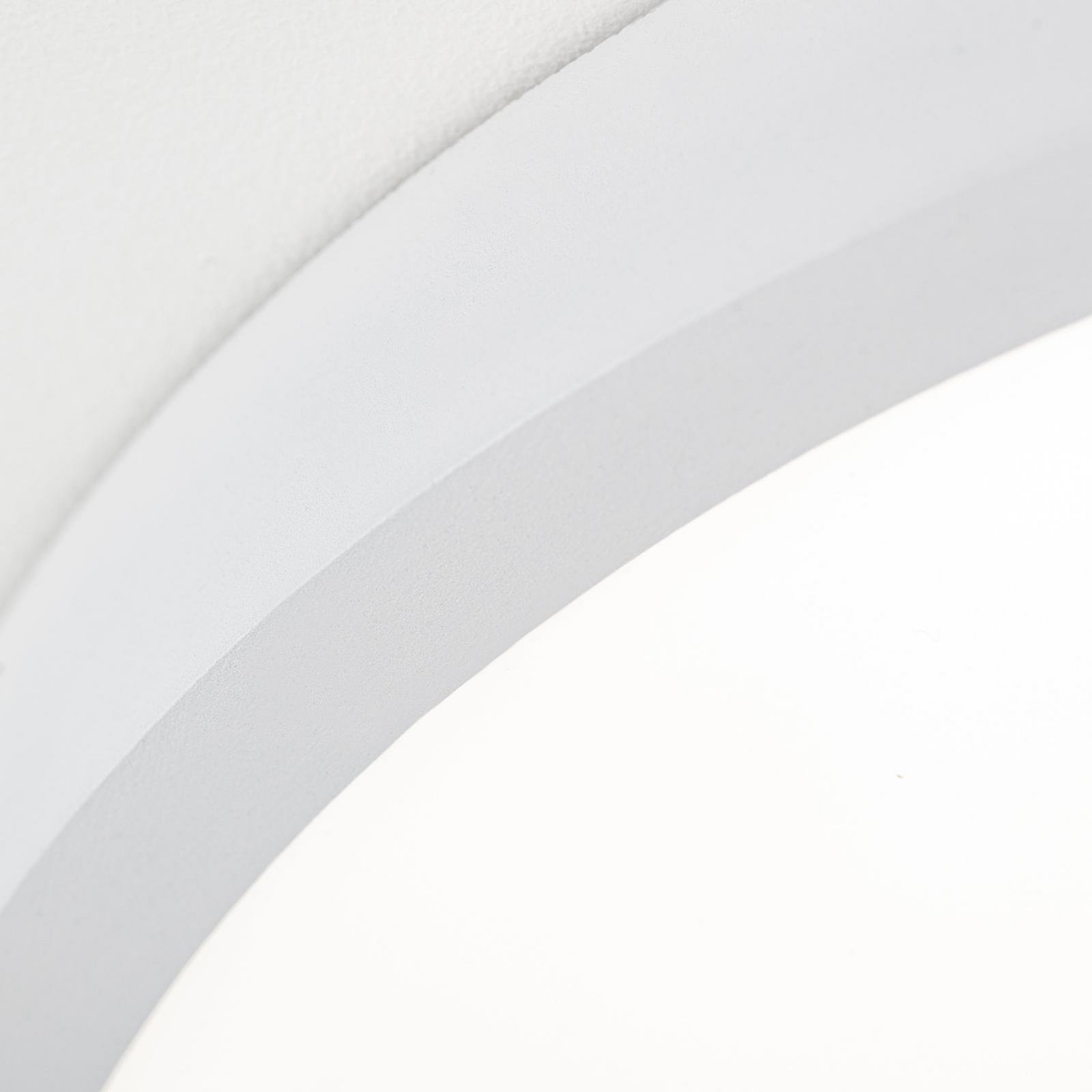LED ceiling lamp Disc, white Ø 28 cm, CCT, metal/plastic LED ceiling lamp Disc, white Ø 28 cm, CCT, metal/plastic