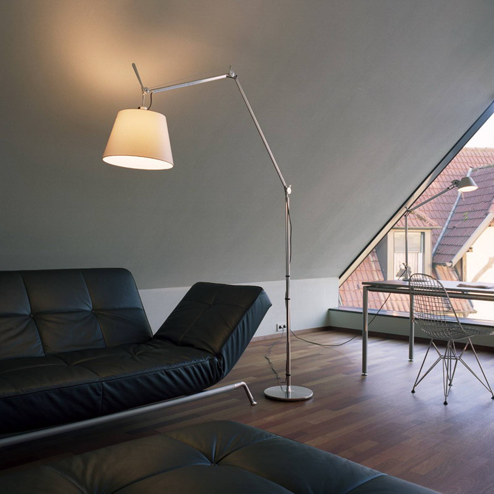 Artemide Tolomeo Mega LED Floor pergamin 36cm