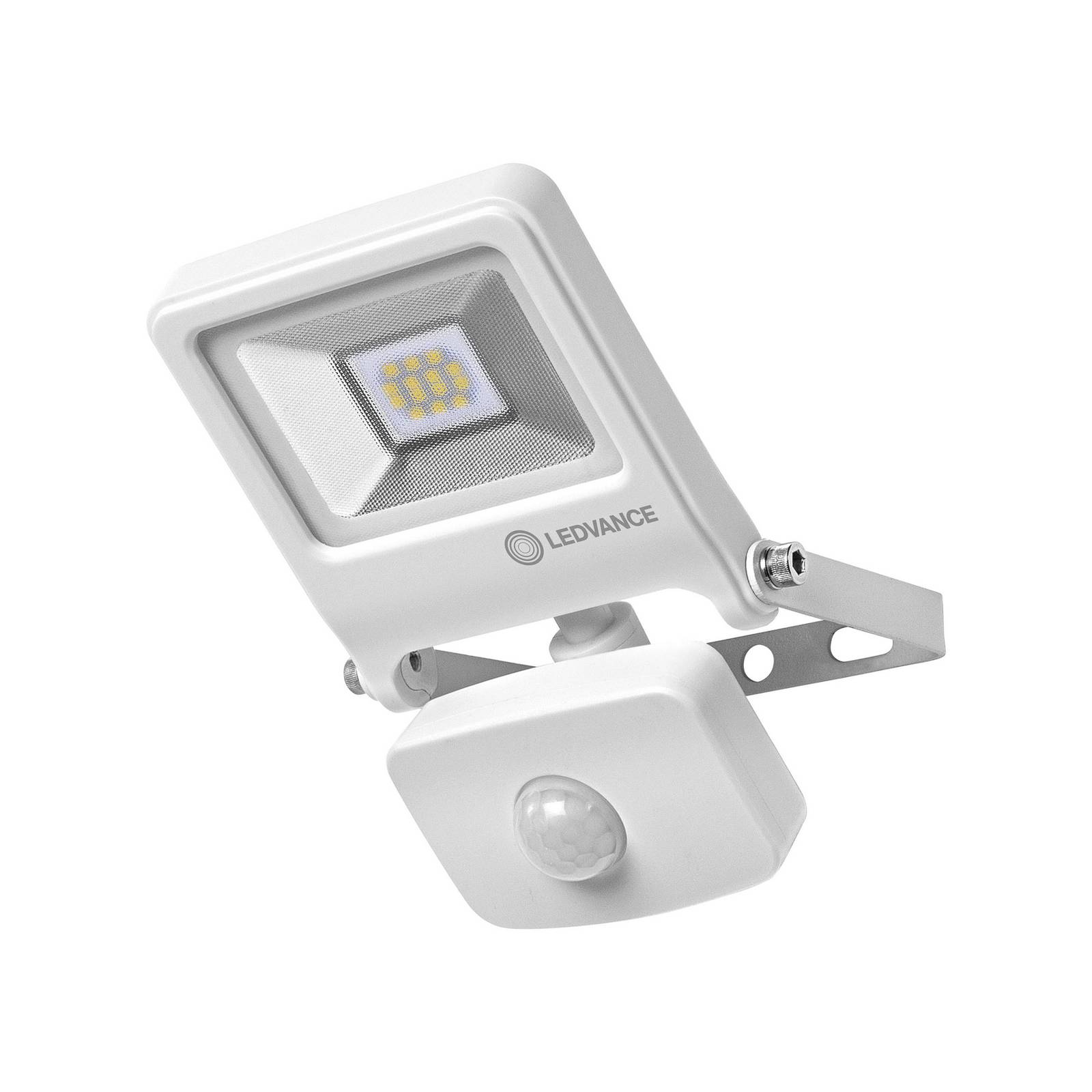 LEDVANCE Endura Flood sensor outdoor spot white, aluminium, glass, 10 W, energy efficiency: F, W: 10.8 cm, H: 16.8 cm
