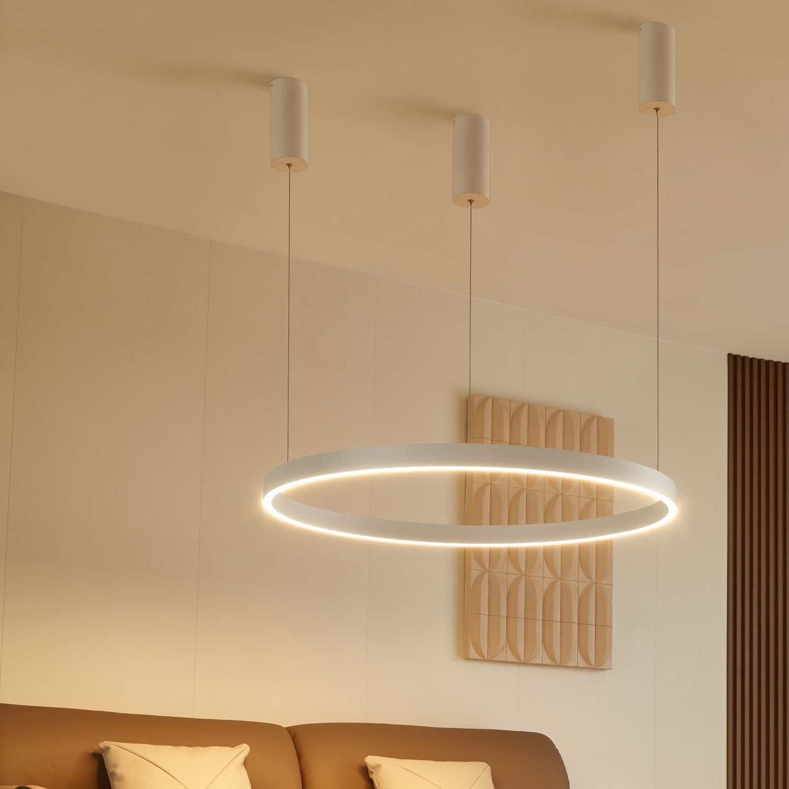 Arcchio Answin LED-hængelampe 70,4 W, hvid