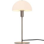 Ellen 20 Lámpara de Sobremesa Opal/Brushed Steel - Nordlux
