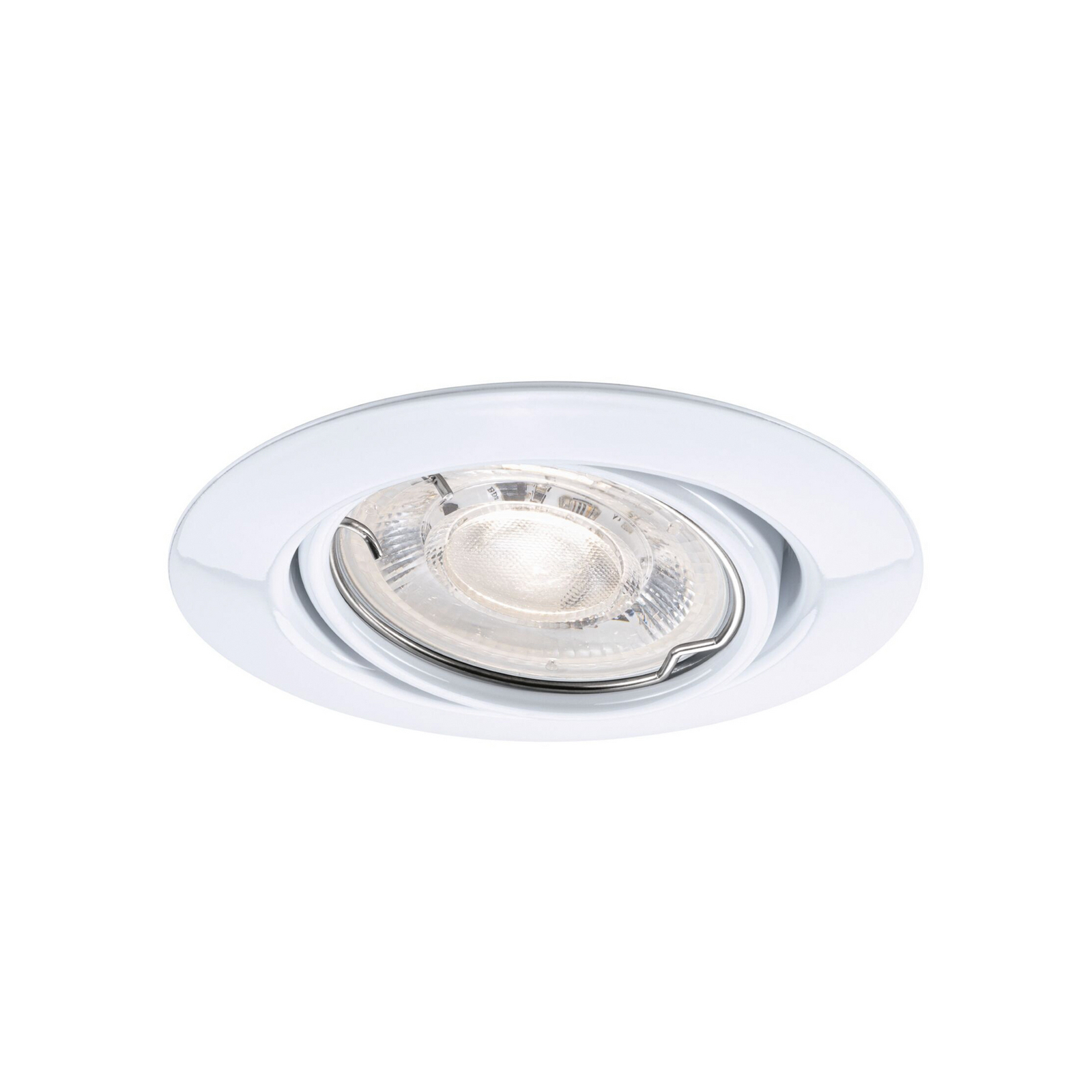 Oprawa wpuszczana Paulmann BASE, biała, Ø 9 cm, 4 W, 827, z regulacją kąta Oprawa wpuszczana Paulmann BASE, biała, Ø 9 cm, 4 W, 827, z regulacją kąta