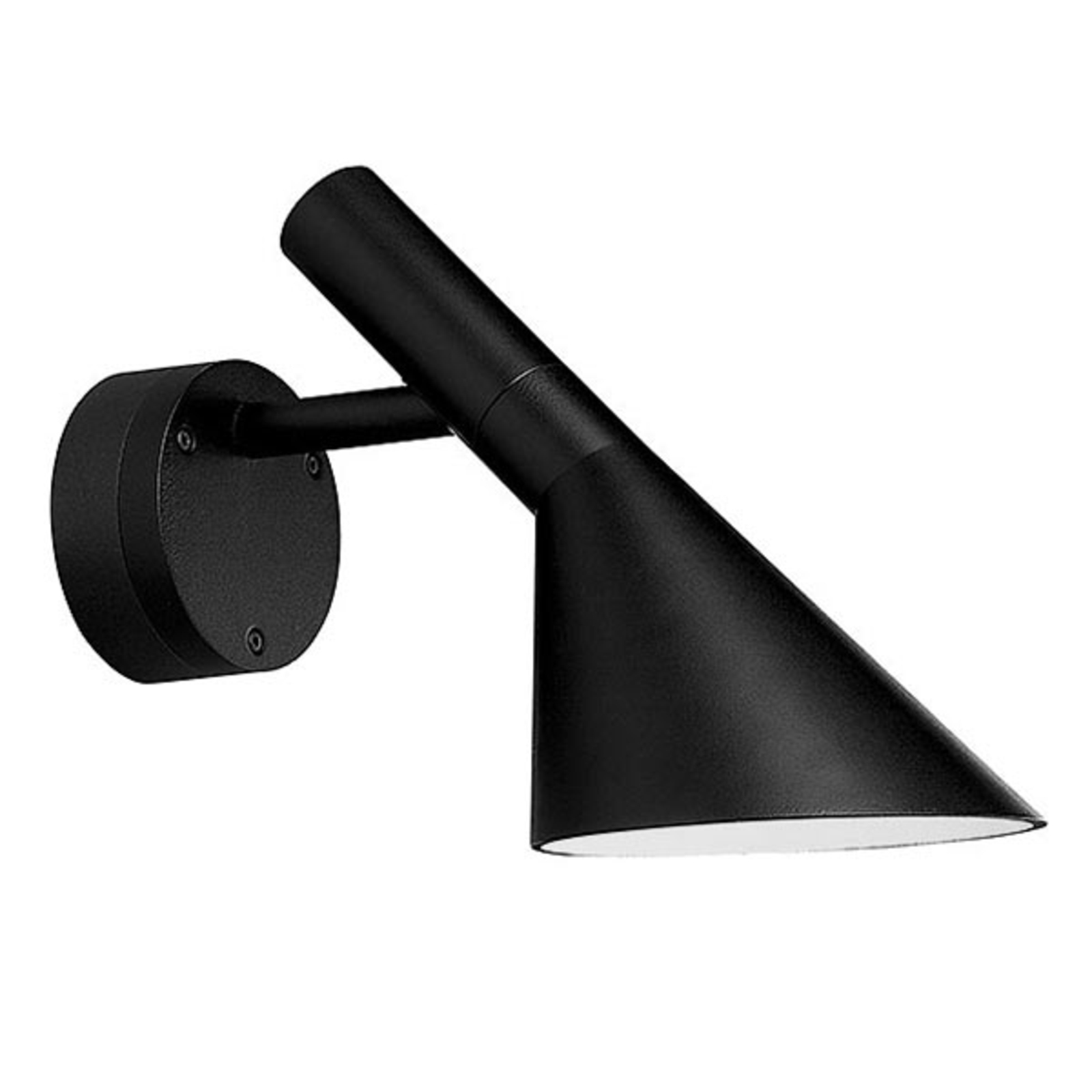 Louis Poulsen AJ–LED-utevegglampe, svart