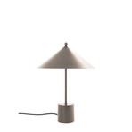 Lampa stołowa OYOY Living Design „Kasa”, beżowa, metalowa, E14