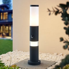 Lindby Okari Baliza de aluminio con sensor